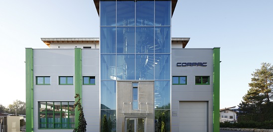 Unternehmensgebäude von der Firma Corpac