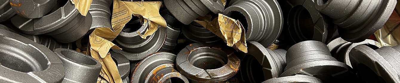 Korrosionsschaden an Metallteilen