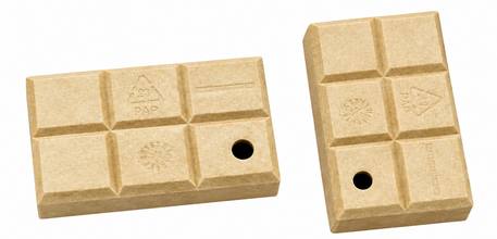 VCI emitter made from paper fiber